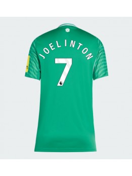 Newcastle United Joelinton #7 Replika Borta Kläder Dam 2025-26 Kortärmad